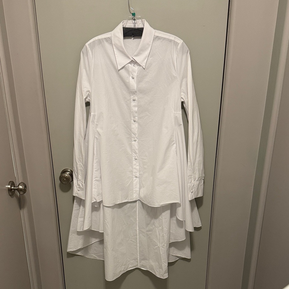 Elegant White Women's Blouse